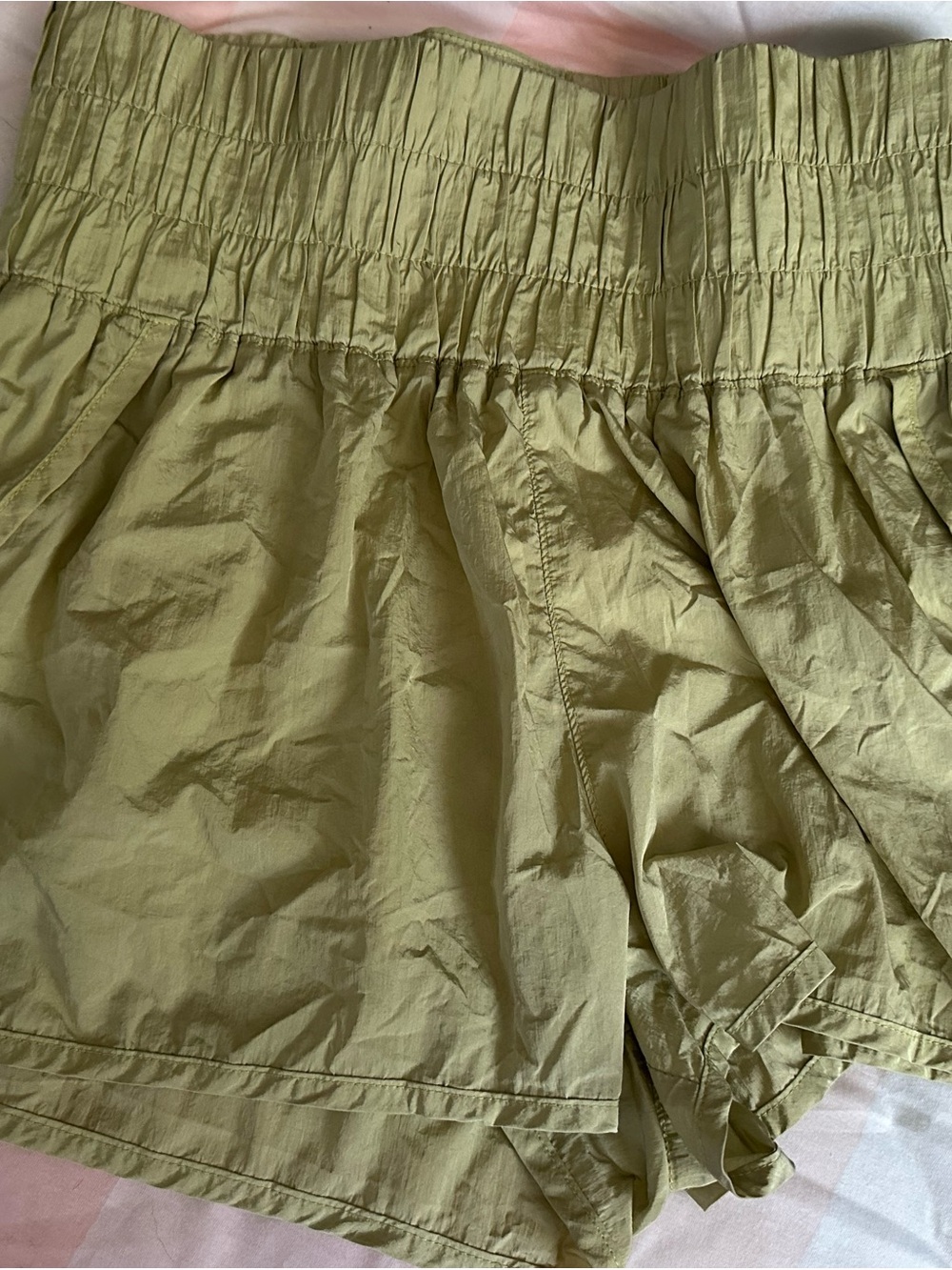 Free people shorts green Guc